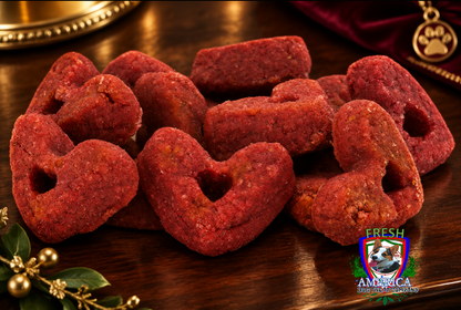 Red Velvet Hearts By FRESH AMERICA