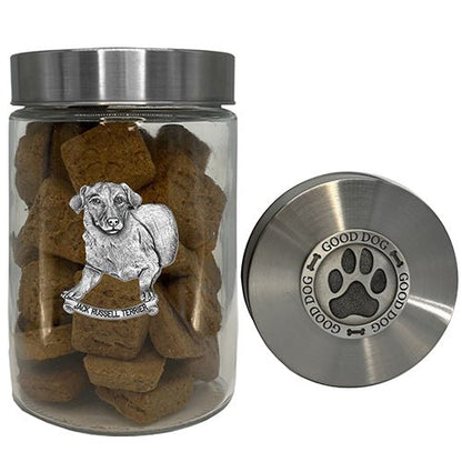 Jack Russel Terrier Good Dog Treat Jar