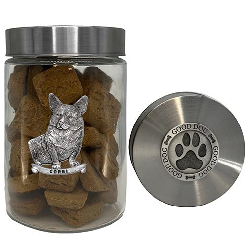 Corgi Good Dog Treat Jar