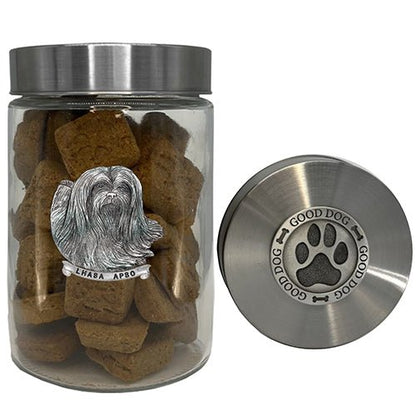 Lhasa Apso Good Dog Treat Jar