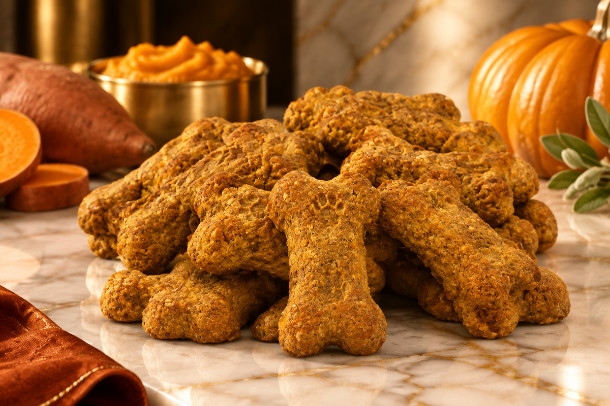 Sweet Potato & Pumpkin Bones  By FRESH AMERICA