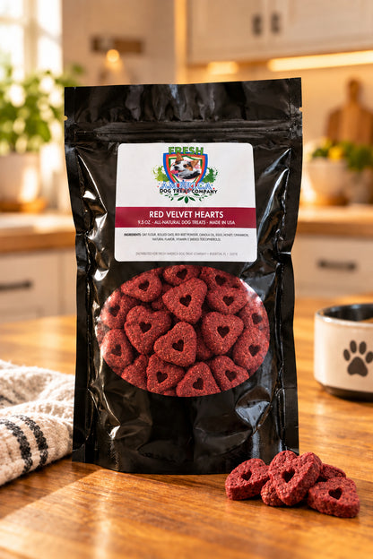 Red Velvet Hearts By FRESH AMERICA