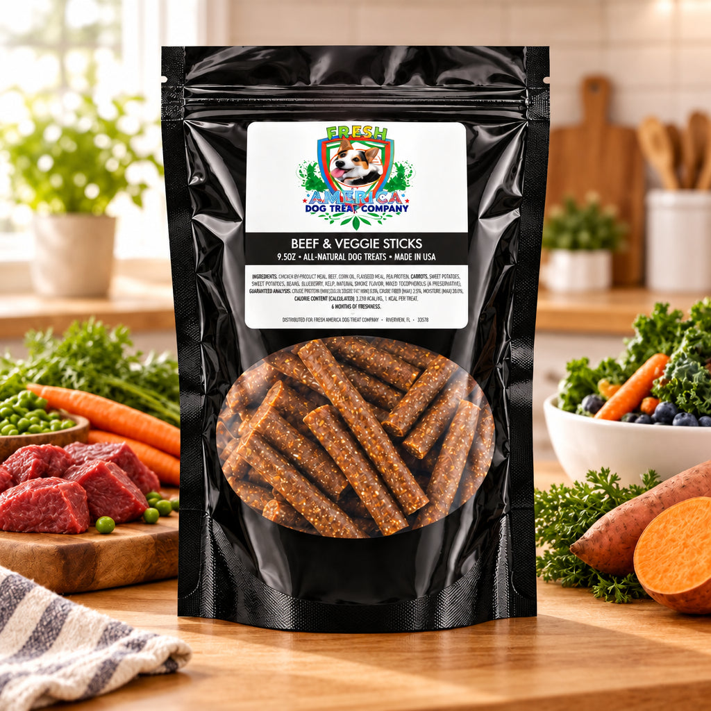 Beef & Veggie Sticks  By FRESH AMERICA