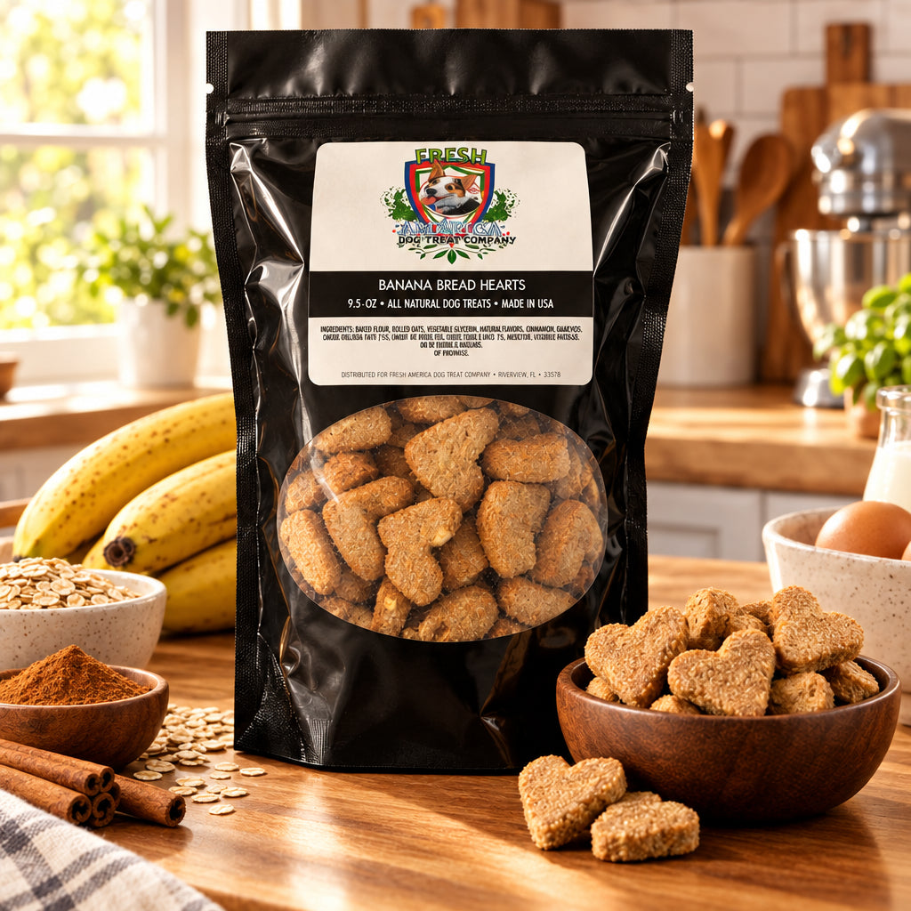 Banana Bread Hearts   By FRESH AMERICA
